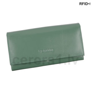 CAVALDI RD-23-GCL RFID ādas maks sievietēm