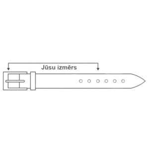 ROVICKY PRS-08-S ādas josta vīriešiem - Image 2