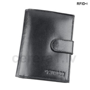 CAVALDI 0001L-BS RFID ādas maks vīriešiem