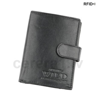 Wild N4L-P-SCR RFID ādas maks vīriešiem