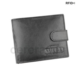 Wild N992L-P-SCR RFID ādas maks vīriešiem
