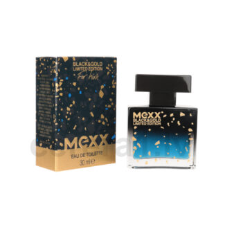MEXX BLACK & GOLD LIMITED EDITION For him 30 ml EDT