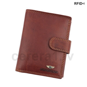 PETERSON PTN WL-0306L-COM RFID ādas maks vīriešiem