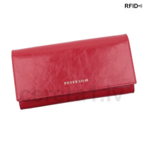 PETERSON PTN PL-409 RFID ādas maks sievietēm