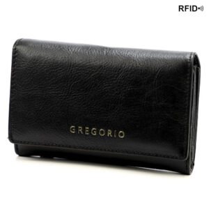 GREGORIO IT-112 RFID ādas maks sievietēm