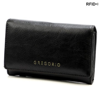 GREGORIO IT-112 RFID ādas maks sievietēm