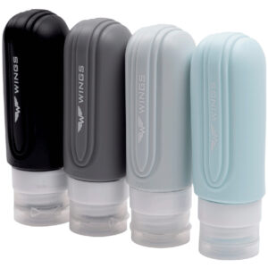 Wings ceļojuma silikona trauciņu komplekts 90 ml. - Image 2