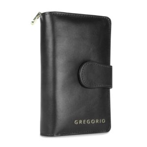 GREGORIO IT-116 RFID ādas maks sievietēm