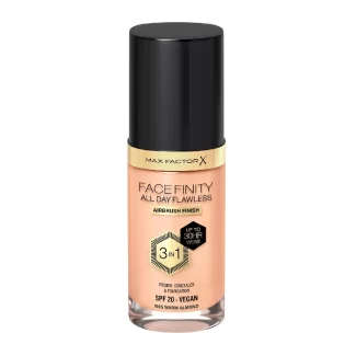 MAX FACTOR Facefinity All Day Flawless 3in1 tonālais krēms, N45 Warm almond, 30ml