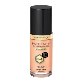 MAX FACTOR Facefinity All Day Flawless 3in1 tonālais krēms, N75 Golden, 30ml