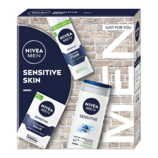 NIVEA SENSITIVE SKIN dāvanu komplekts vīriešiem