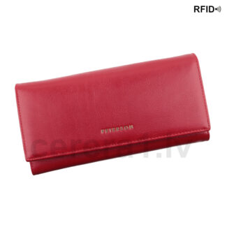 PETERSON PTN 72037-SGN RFID ādas maks sievietēm