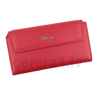 PETERSON PTN-POR-04-PU mākslīgās ādas maks sievietēm ar magnētisko aizdari