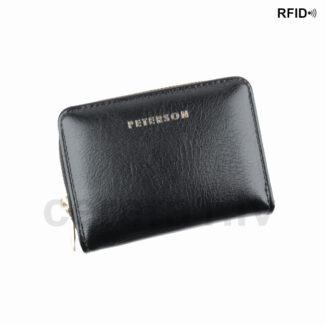 PETERSON PTN 010-HF RFID mākslīgās ādas maks sievietēm