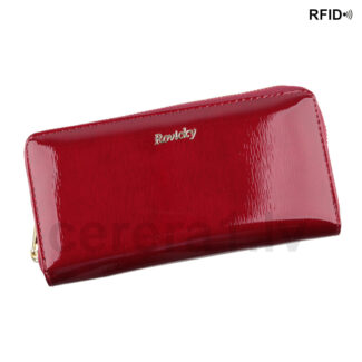 ROVICKY RH-25-1-SH-R RFID lakādas maks sievietēm